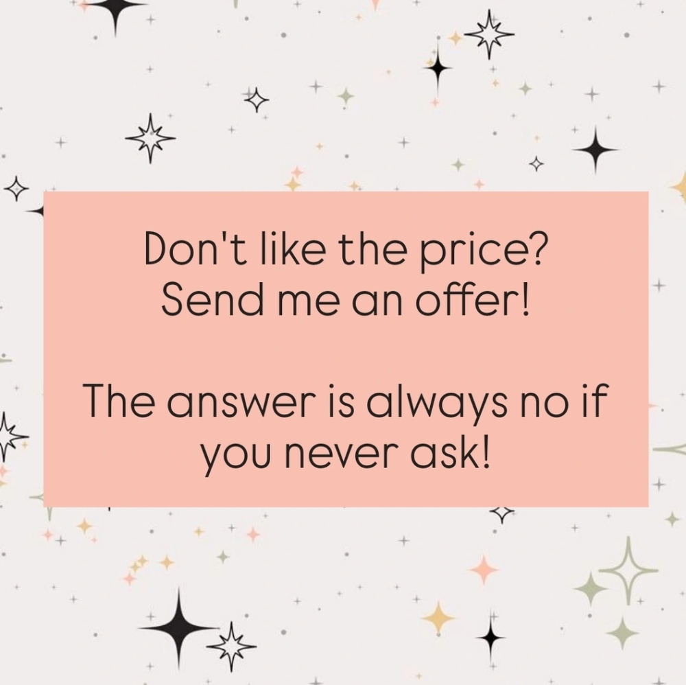Offers Welcome!